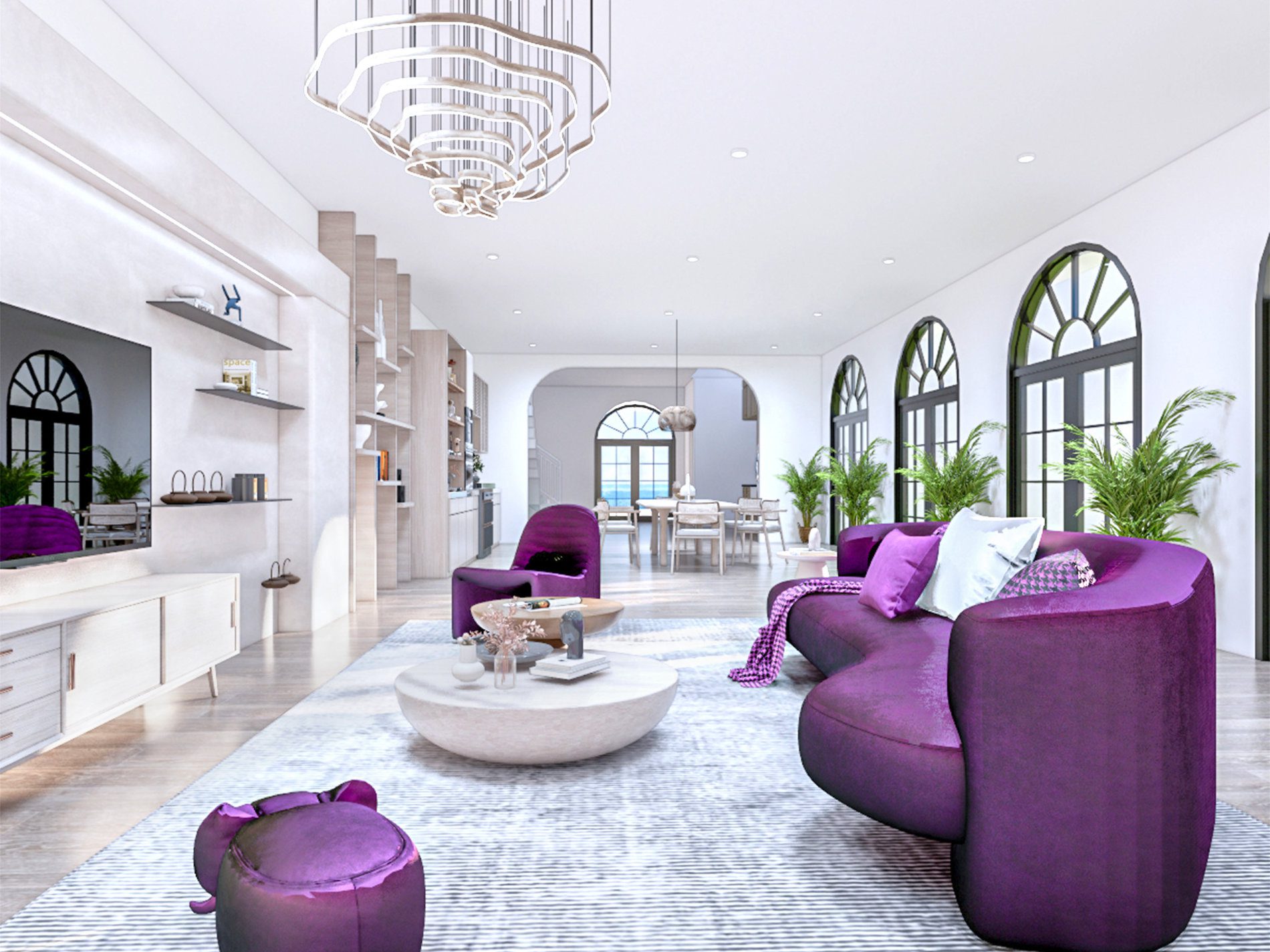 Interior Living Room Villa Mrs. Kerry